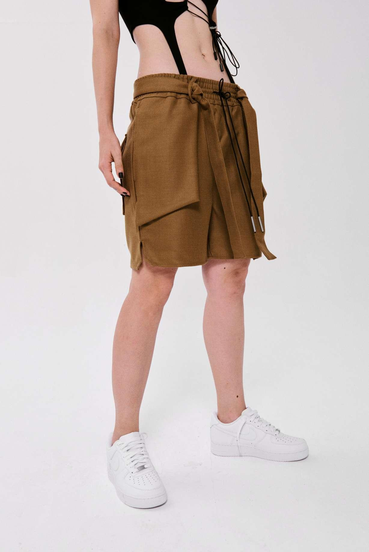 RAF VALOIS 22AW structured unisex casual shorts